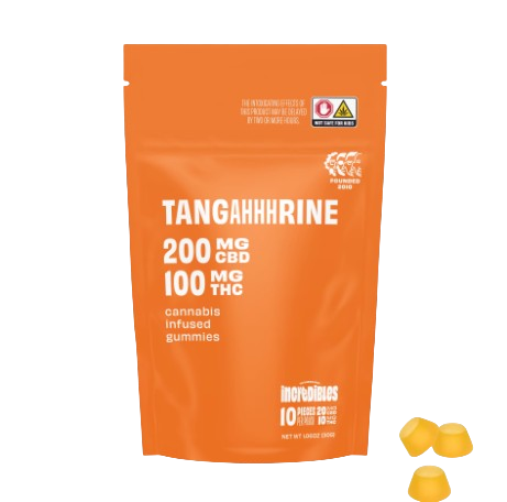 Photograph of product: Incredible | Tangahhhrine | 10pk (2:1 CBD:TH-oui)
