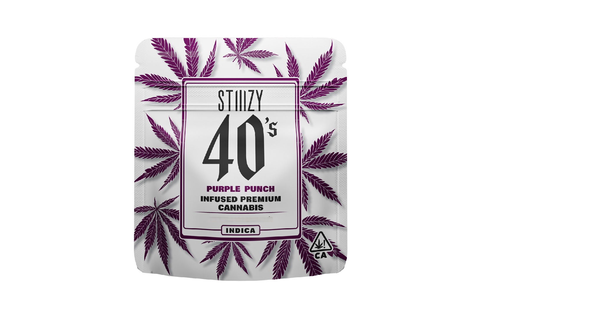 Photograph of product: Stiiizy 40's | Purple Punch (I) Infused Flower - 2g