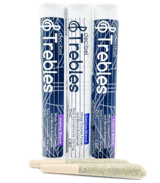 Photograph of product: Infused Pre-Rolls | Oui'd Blend | 2x 0.5g