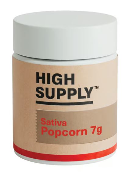 Photograph of product: HIGH SUPPLY PURPLE PLAGUE POPCORN 7G
