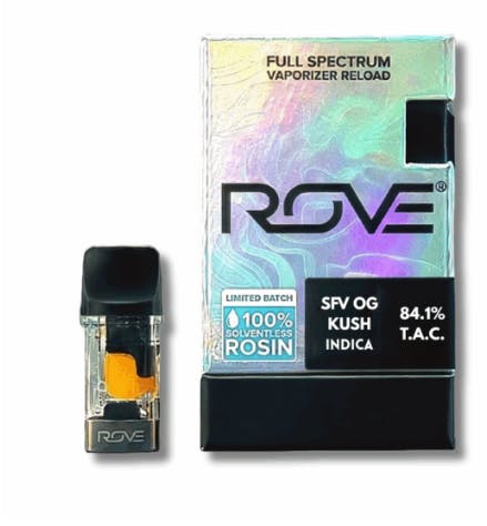 Photograph of product: SFV OG Kush | Solventless Rosin Pod Reload - 