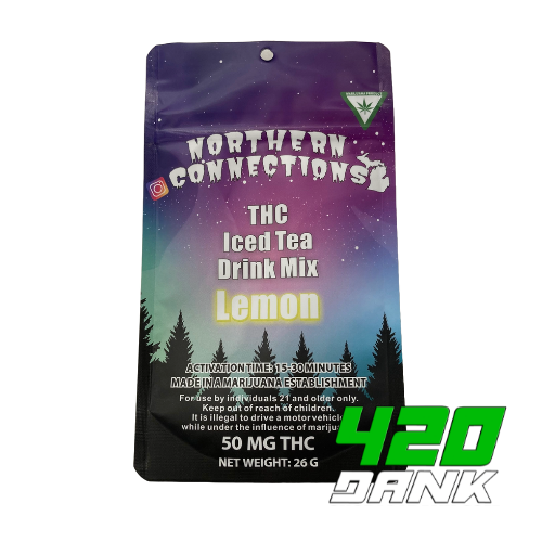 Photograph of product: Northern Connections - 50mg - Iced Tea Drink Mix - Lemon