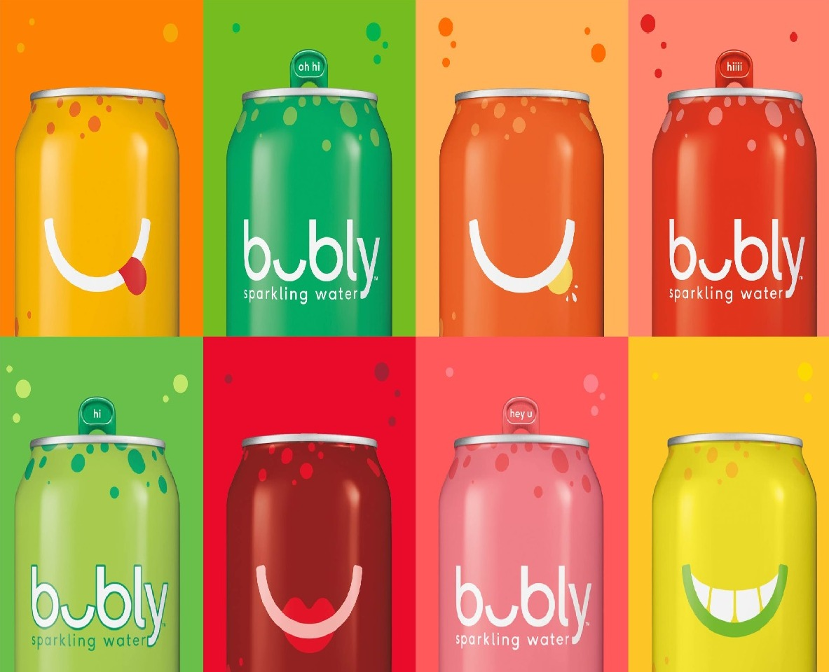 Photograph of product: Bubly Burst Triple Berry