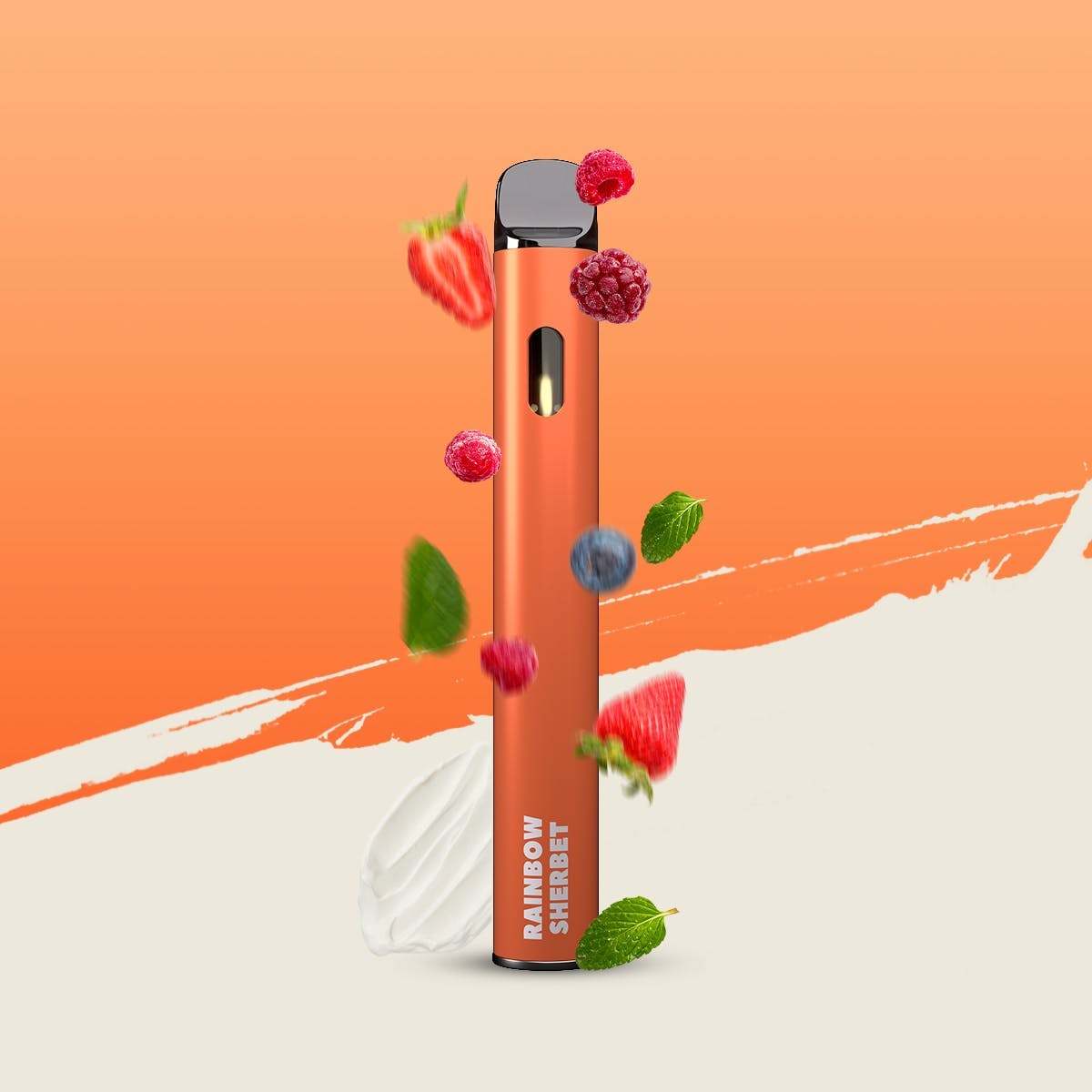 Photograph of product: Breeze - Rainbow Sherbet 1g Disposable - MED