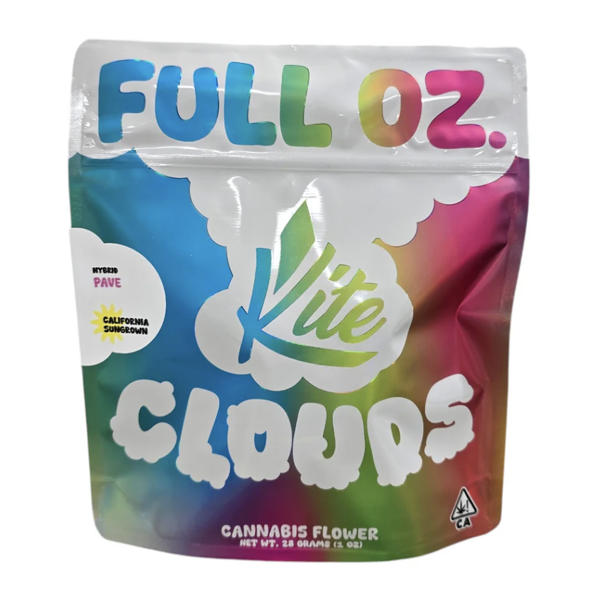 Photograph of product: Kite | Pave | Sungrown Flower | 1oz - 28g