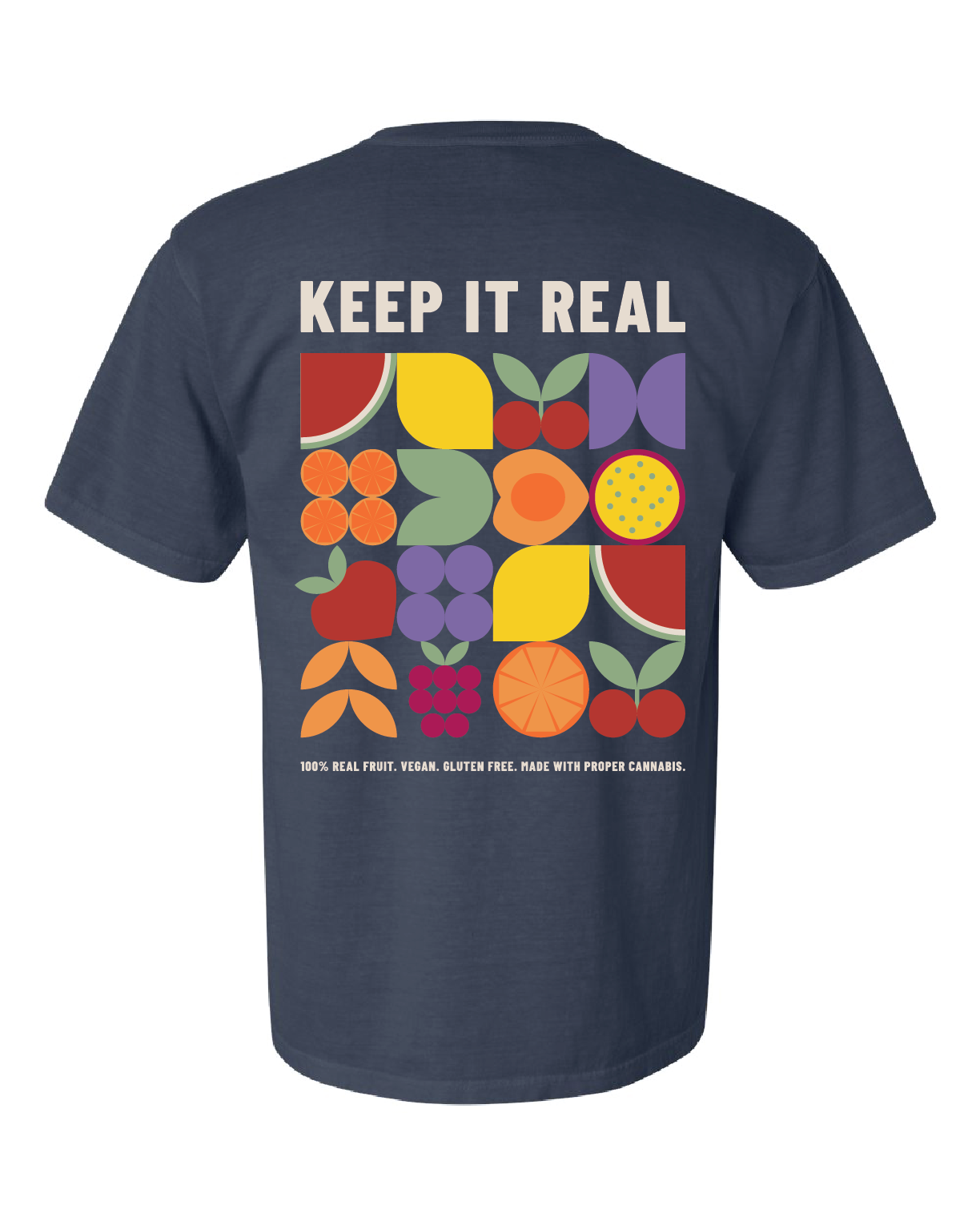Photograph of Product: Honeybee "Keep It Real" Tee - Blue