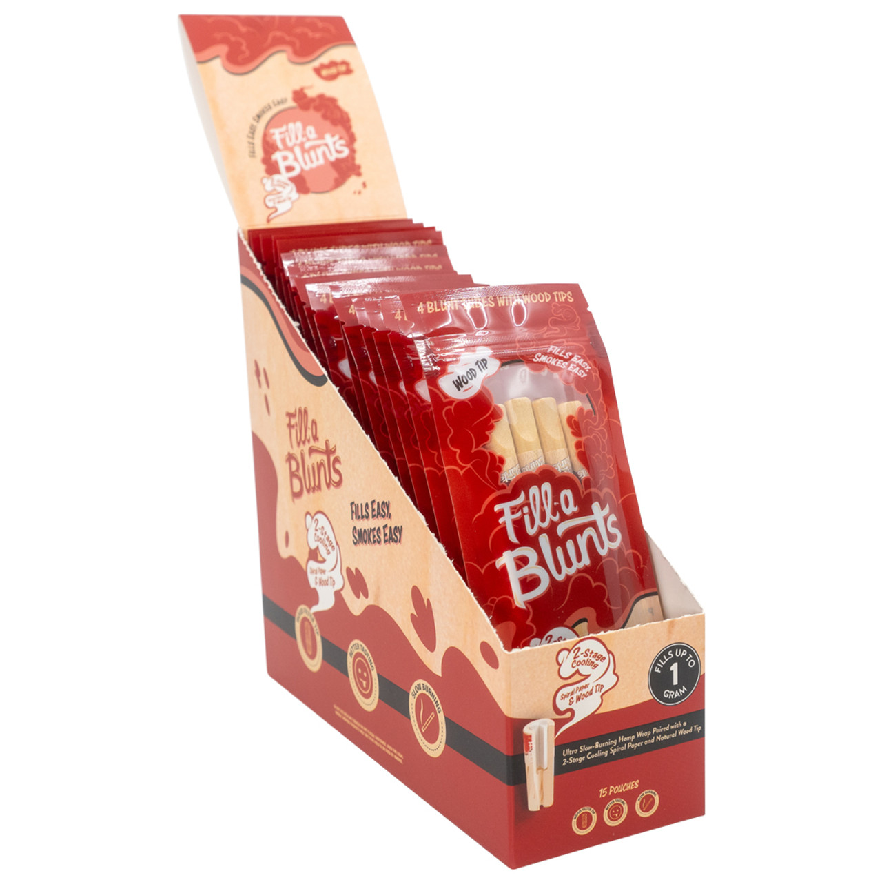 Photograph of product: Fill-a Blunts W/ Wood Filter Tips