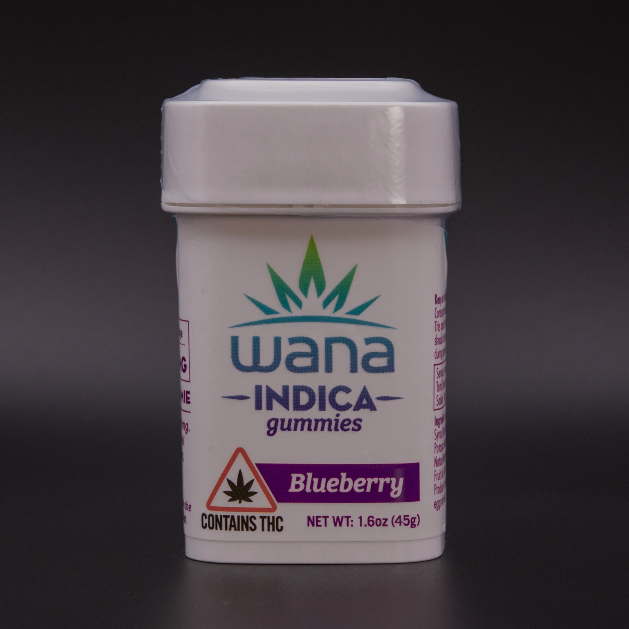 Photograph of product: 100mg | Blueberry