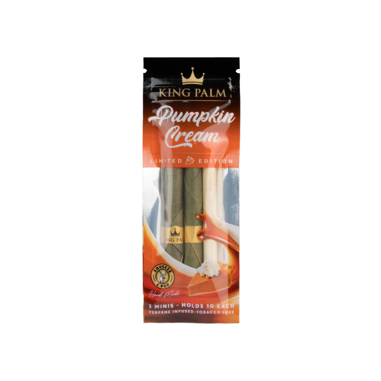 Photograph of product: King Palm MINI Pumpkin Cream (2ct)