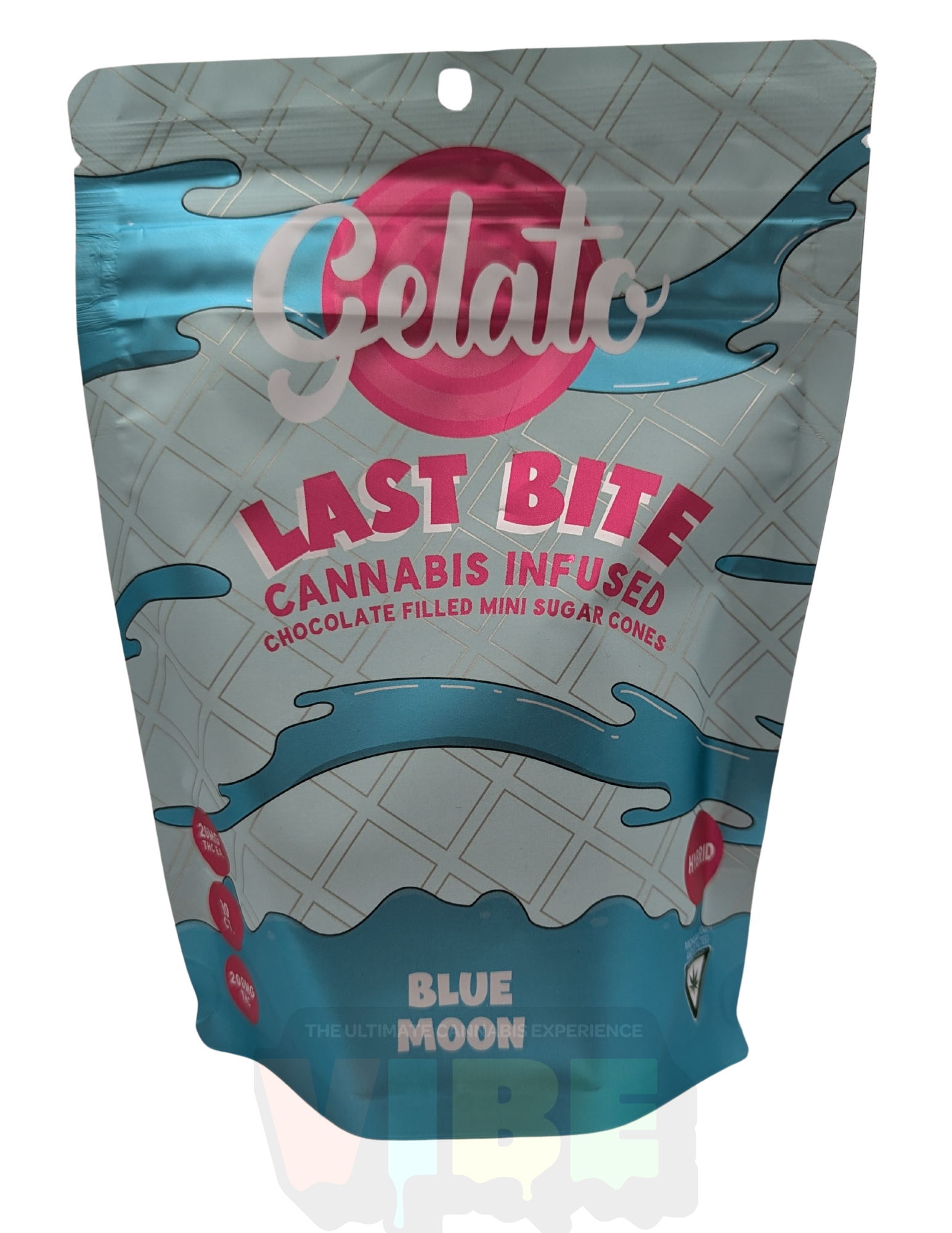 Photograph of product: Gelato Last Bites | Blue Moon | 200mg | REC