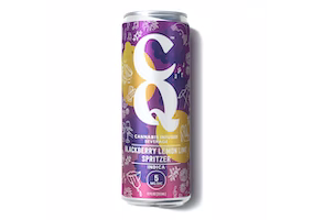 Photograph of product: CQ | Blackberry Lemon Lime Spritzer | Oui'd