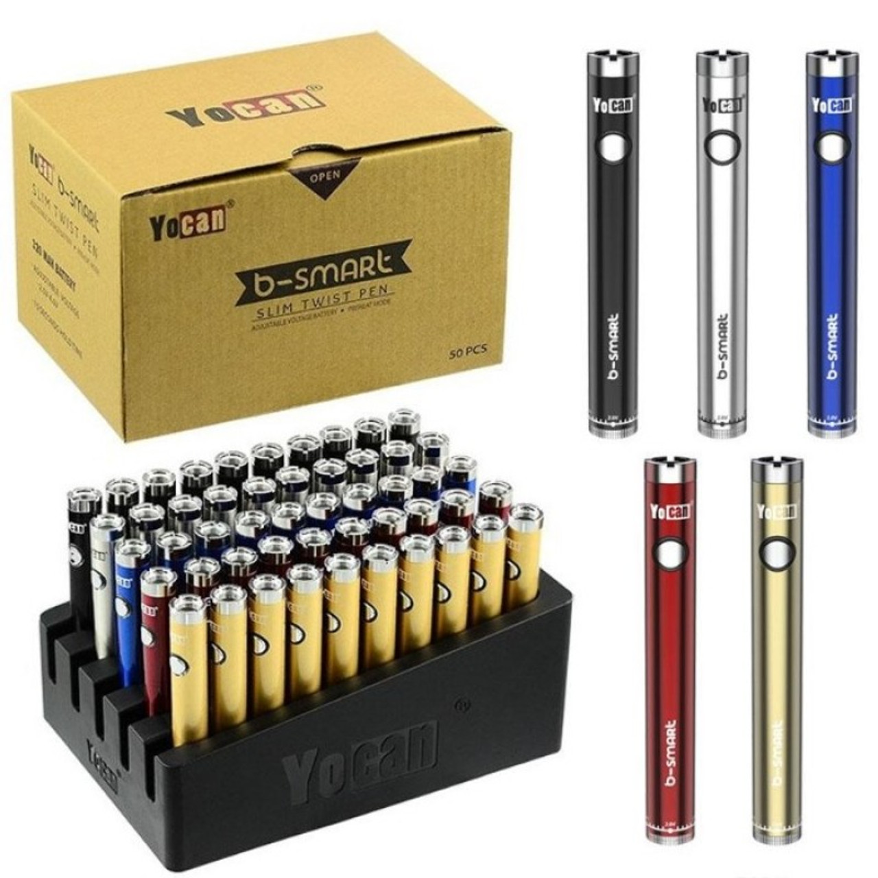 Photograph of product: Yocan | B-Smart Slim Twist battery | 5BAT1