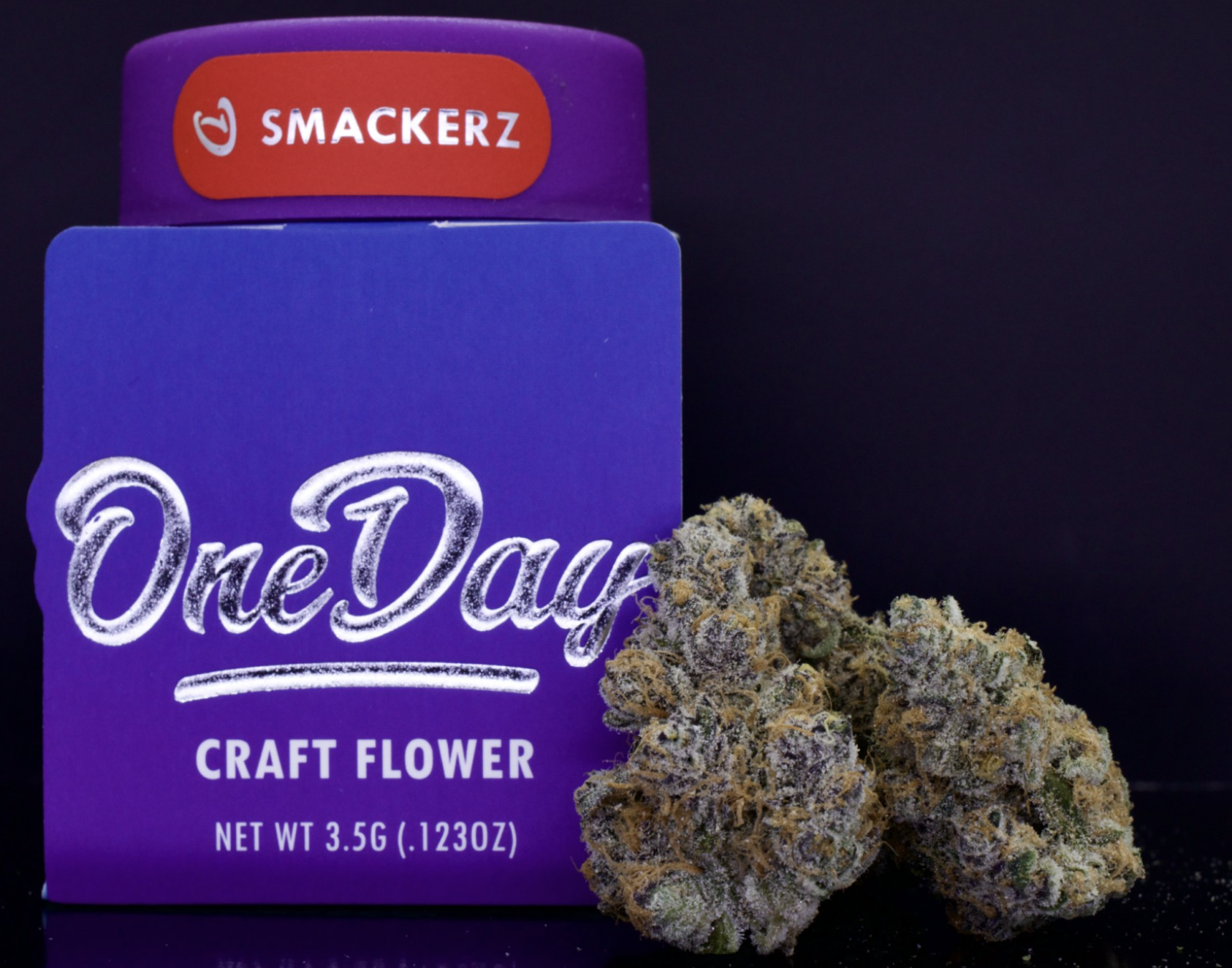 Photograph of product: ONE DAY SMACKERZ FLOWER 3.5G