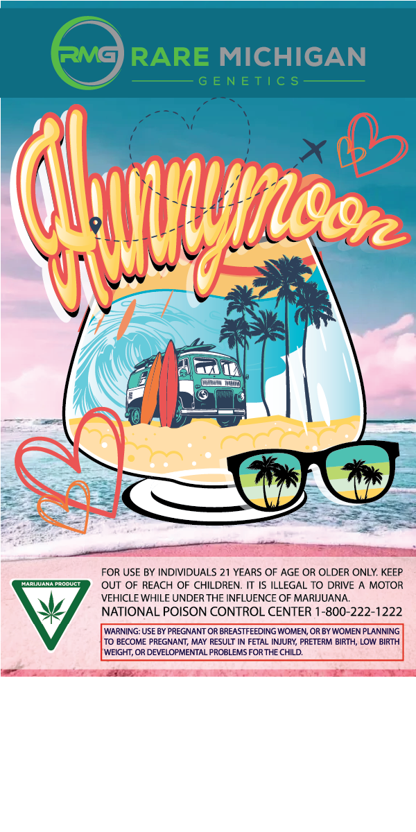 Photograph of product: Rare Michigan Genetics - Hunnymoon (3.5g)