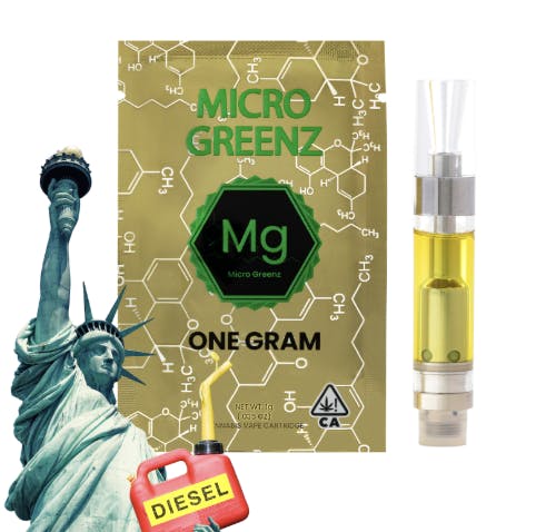 Photograph of product: NYC Diesel Vape Cartridge 1g - Sales Floor