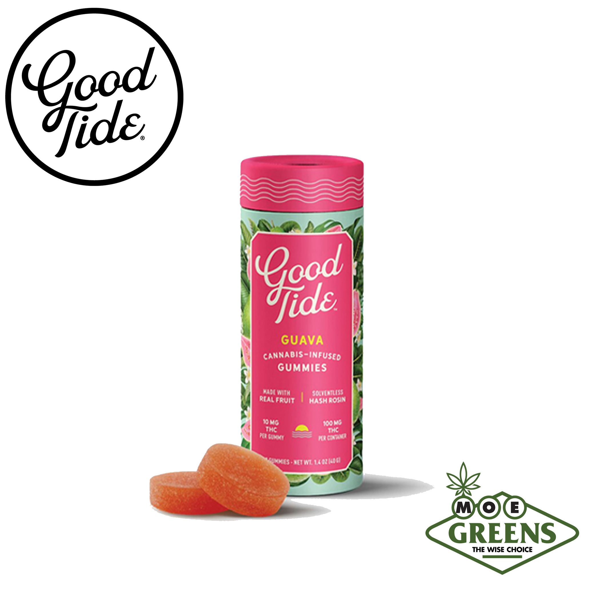 Photograph of product: GUAVA [INFUSED W/ HASH ROSIN]