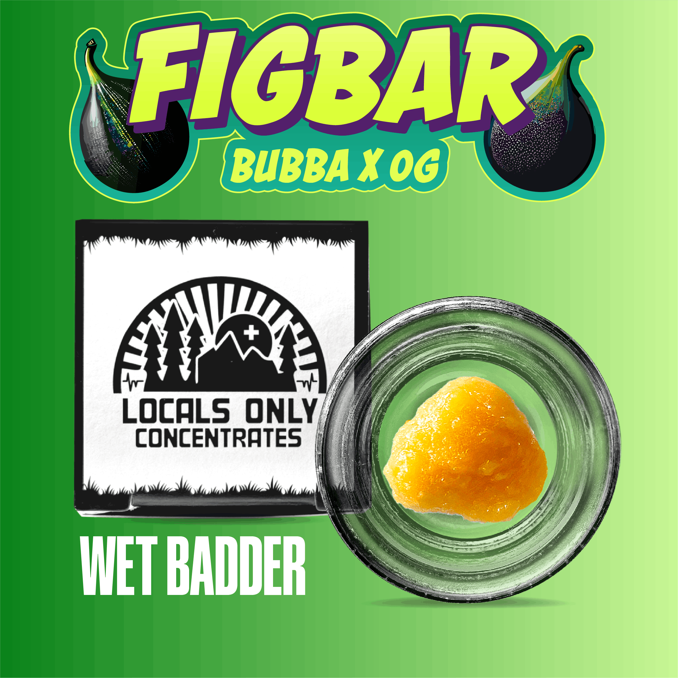 Photograph of Product: Fig Bar - Wet Badder 1g