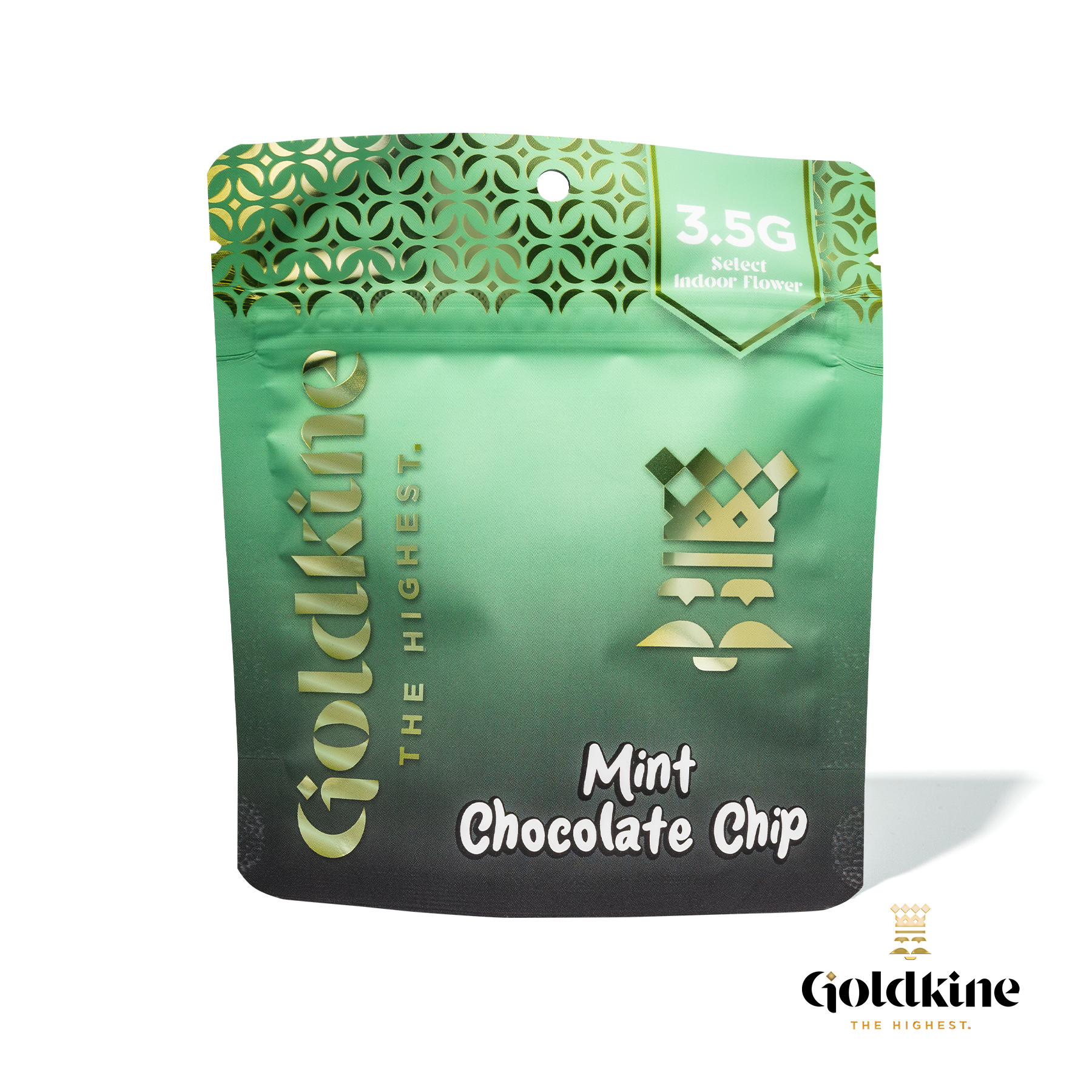 Photograph of product: Mint Chocolate Chip | 3.5G Bag
