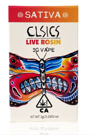 Photograph of product: CLSICS LIVE ROSIN ALL-IN-ONE CARTRIDGE 1G Oui'd CACTUS CRUSH