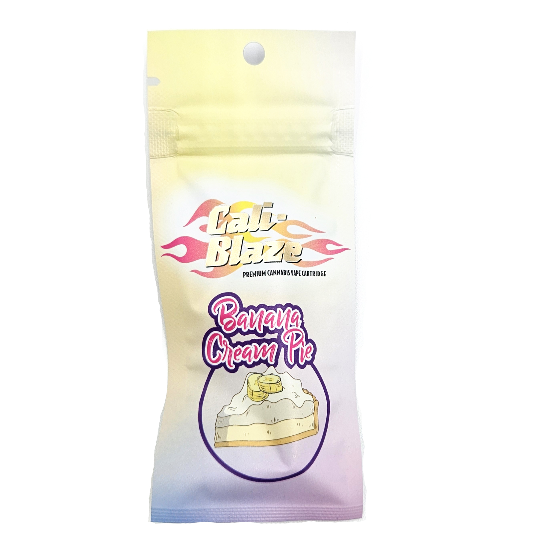 Photograph of product: Cali-Blaze Banana Cream Pie Cartridge Rec