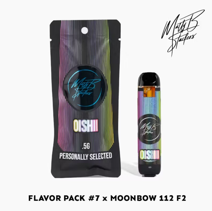 Photograph of product: Oishii Live Rosin Disposable Vape by Wise Guys