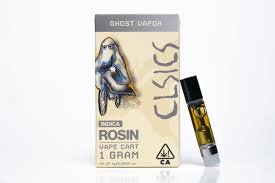 Photograph of product: CLSICS Ghost Vapor 1g Live Rosin Vape Cart