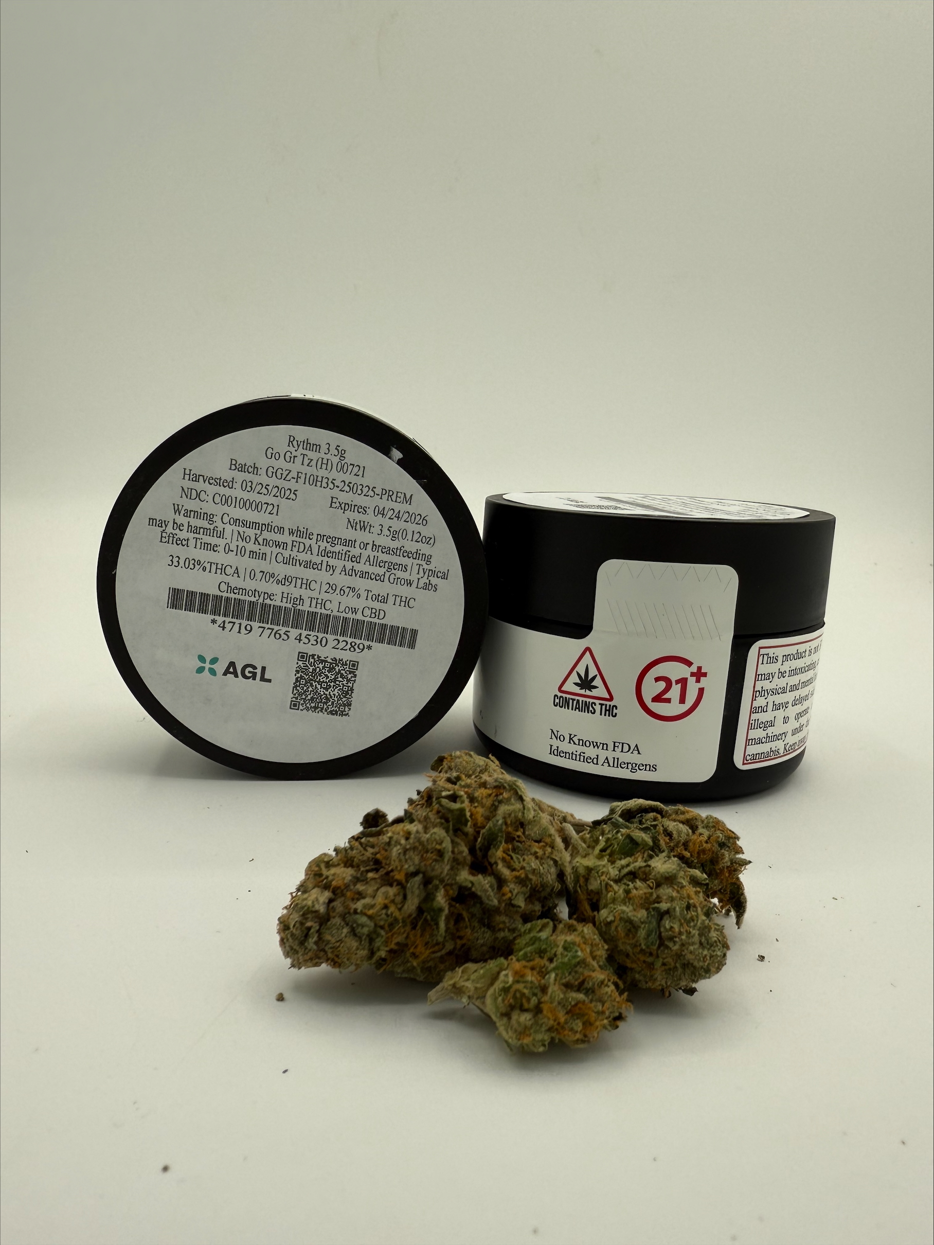 Photograph of product: Go Gr Tz Flower T29.67 (1-00721) - 3.5g