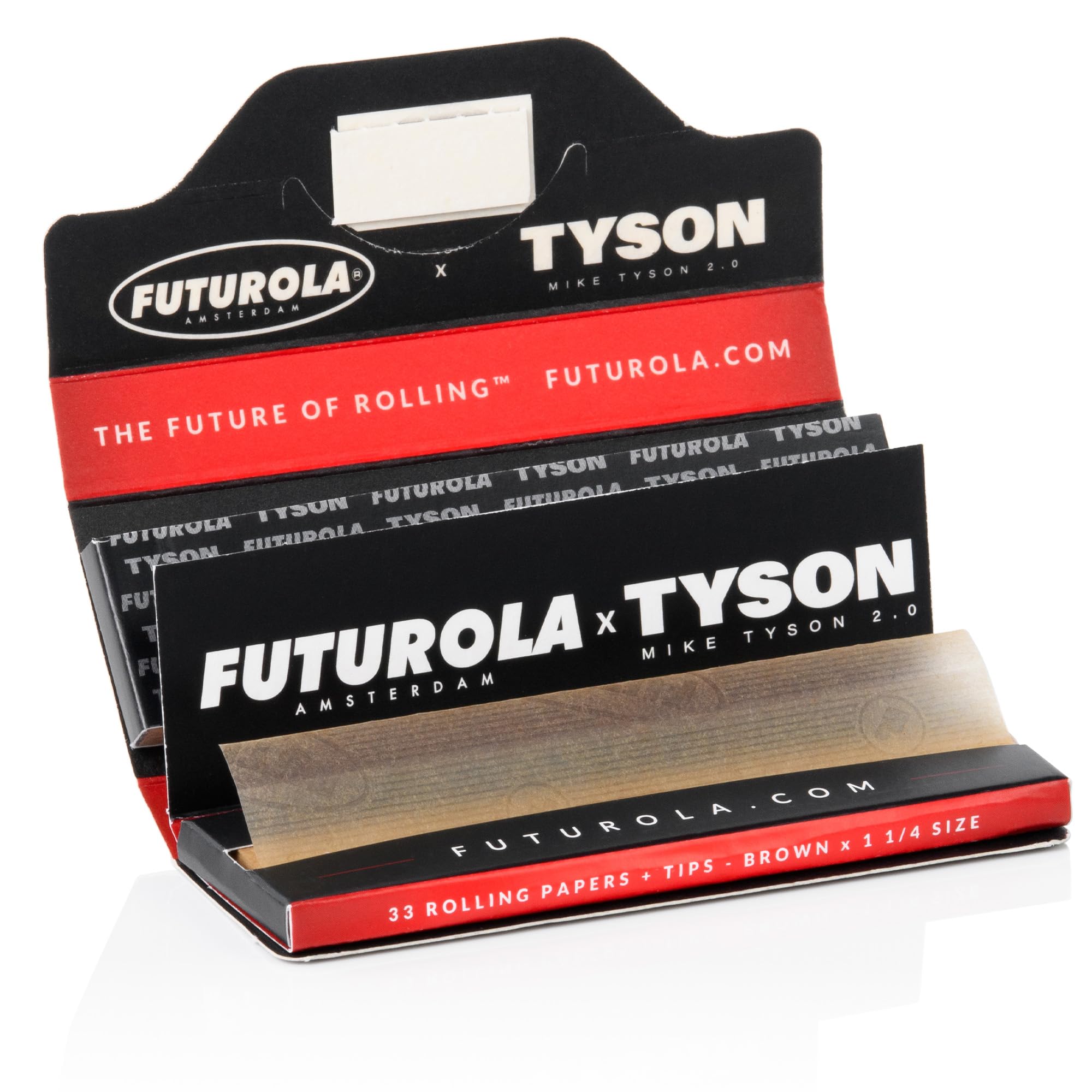 Photograph of product: Tyson 2.0 - Rolling Papers + Tips - 1 1/4
