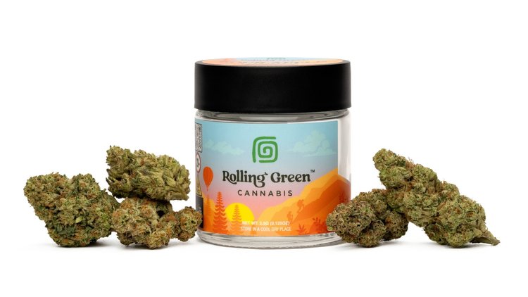 Photograph of product: Rolling Green | Jealousy | Flower - 3.5g