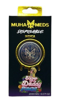 Photograph of product: Muha Meds | Sugar Daddy Punch 510 Cartridge (Oui'd)