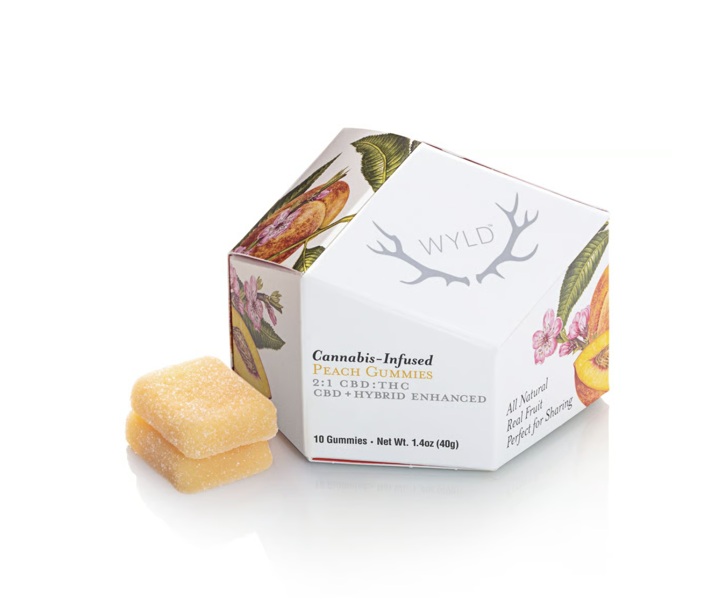 Photograph of product: Wyld | 100mg REC - Peach 2:1 (H)