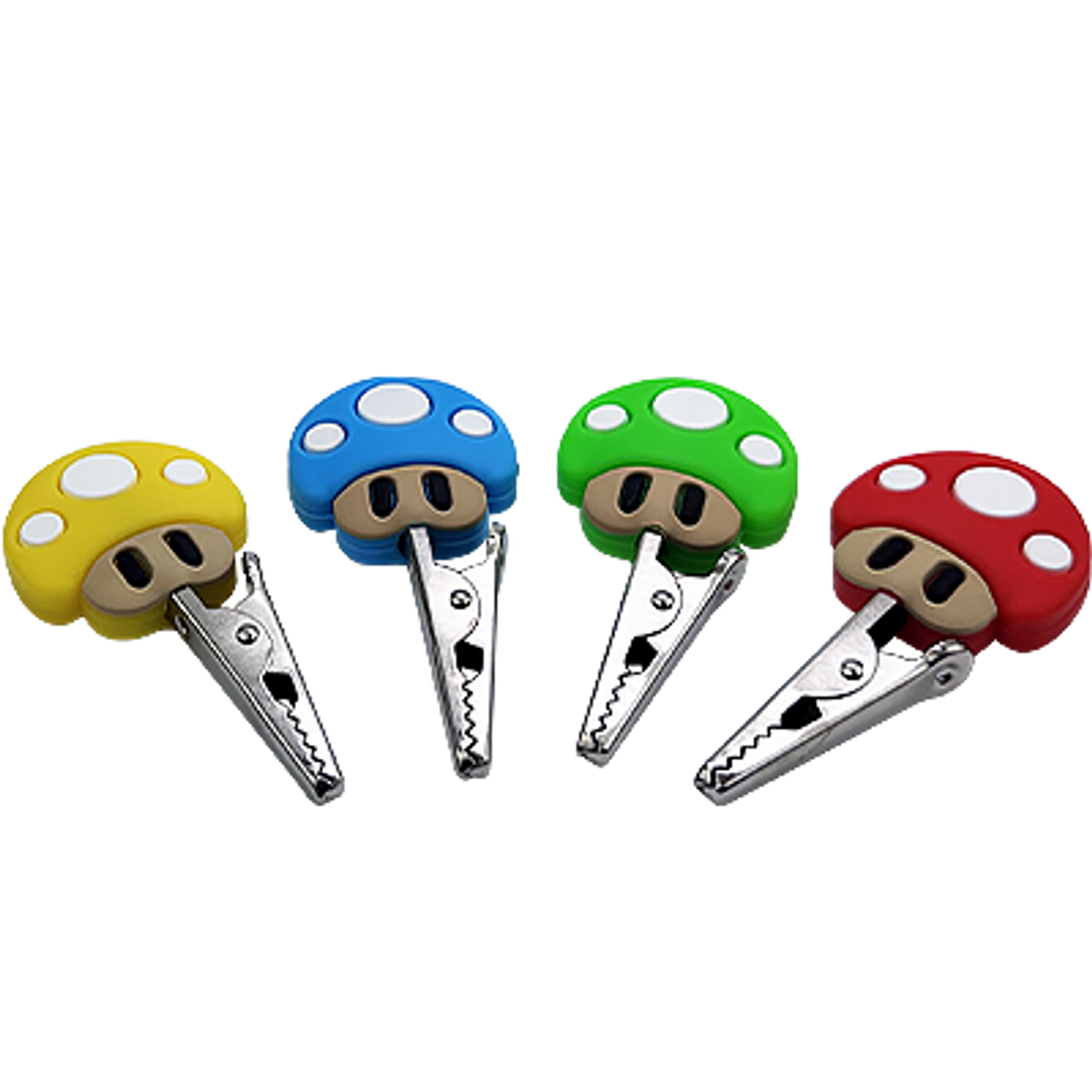 Photograph of Product: MUSHROOM 1UP ROACH CLIP-ASSORTED COLORS