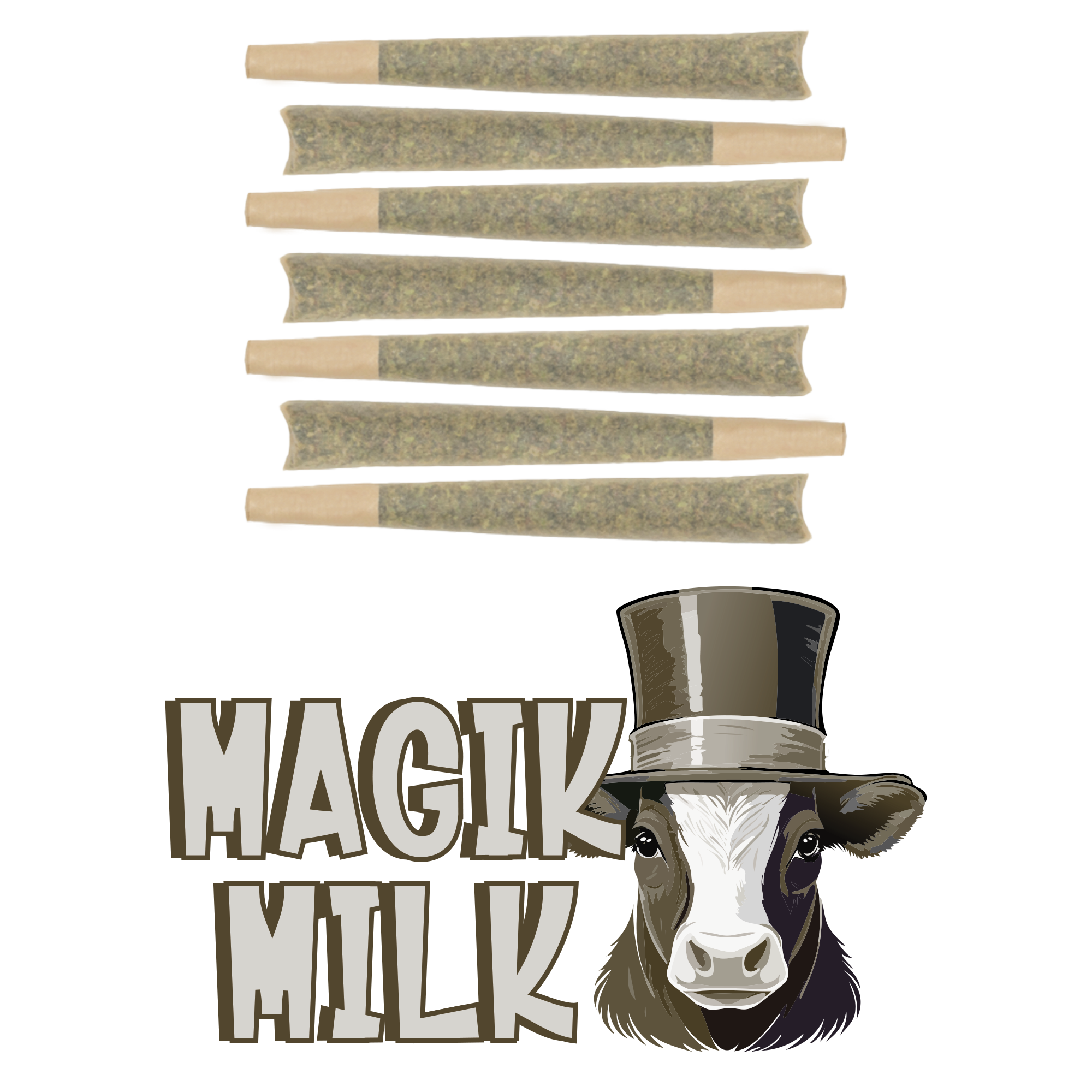Photograph of product: 7PK PreRoll Magic Milk