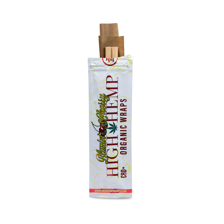 Photograph of product: High Hemp Organic Wraps Blazin Cherry - 2 Pack