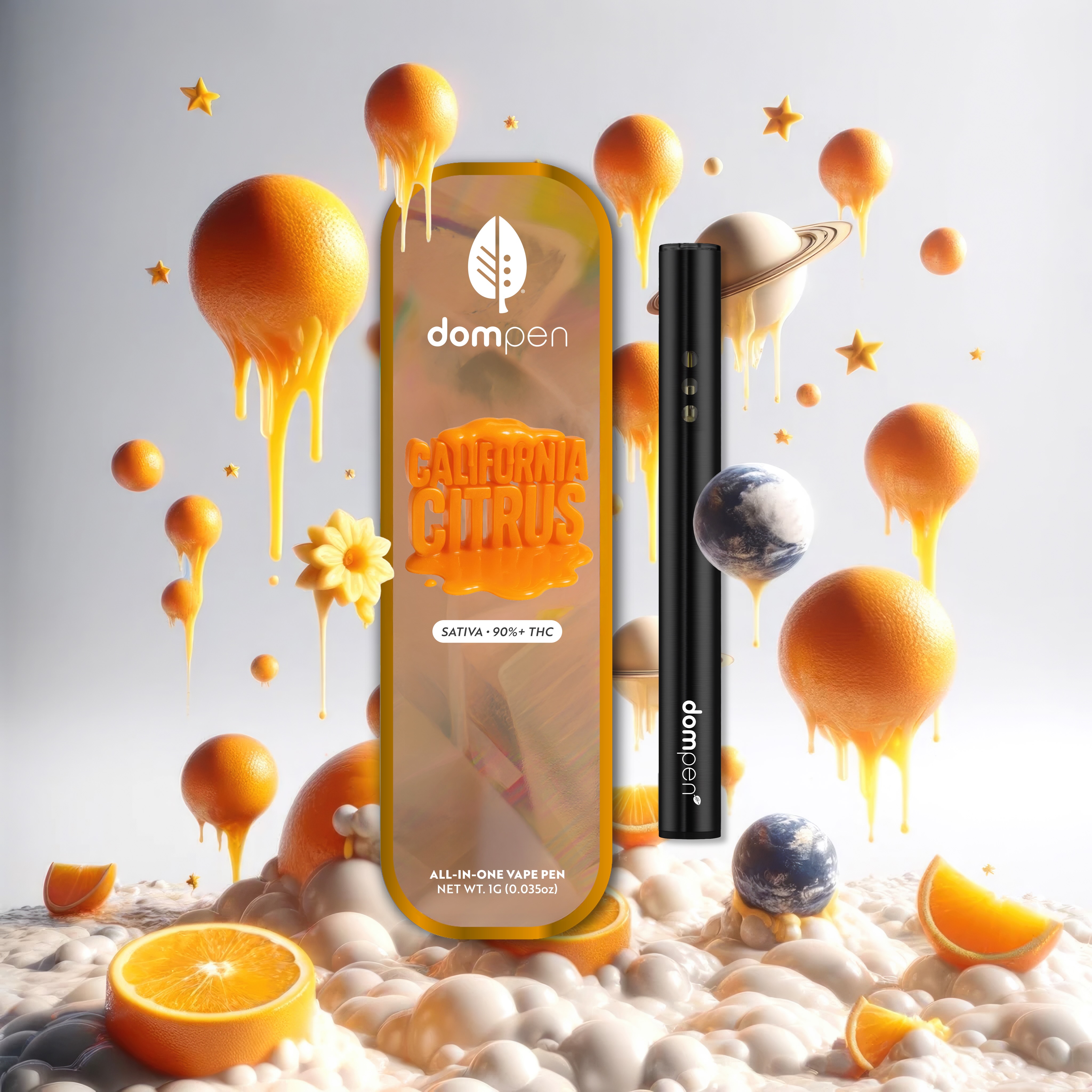 Photograph of product: Honey Citrus 4:1 AIO Vape