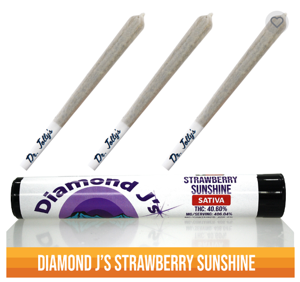Photograph of product: Strawberry Sunshine Diamond J | 1g