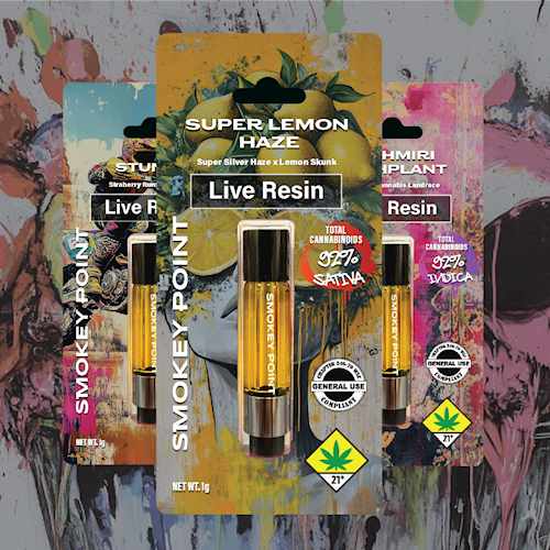 Photograph of product: Starburzt Haze Live Resin Cartridge | 1g (DOH)