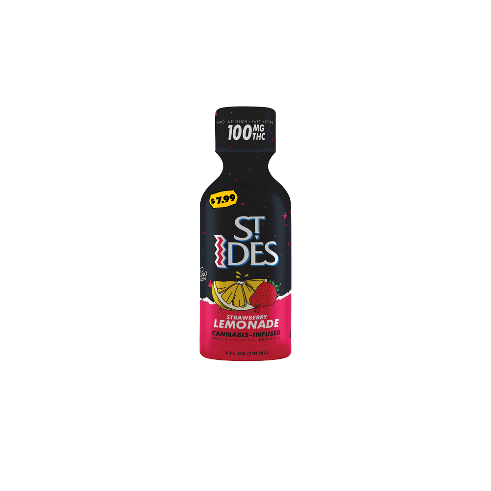 Photograph of product: Strawberry Lemonade 4 Oz Shot 100mg