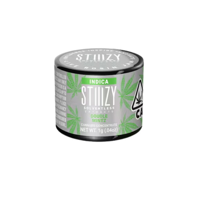 Photograph of product: DOUBLE MINTZ | LIVE ROSIN BADDER | 1G