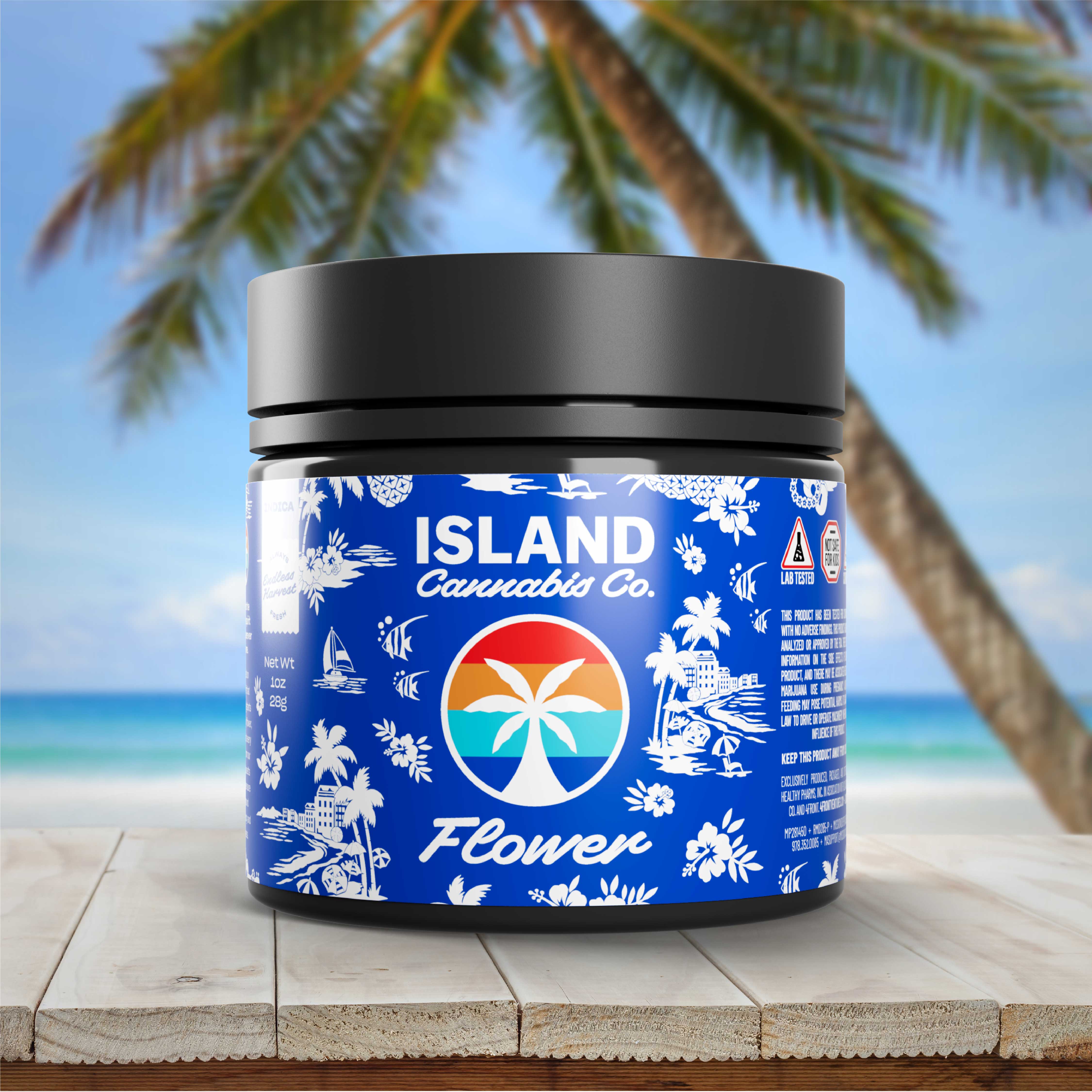 Photograph of product: Flower | Island | LA Wedding Pop | 28g