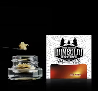 Photograph of product: Humboldt Terp Council NanaZ Live Rosin 1g