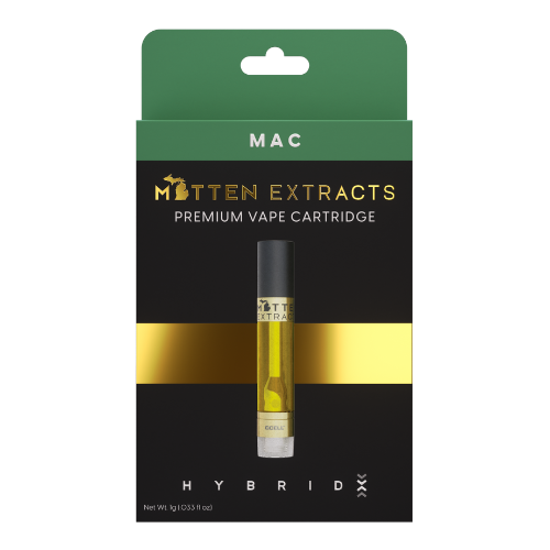 Photograph of product: Mitten Extracts 1g Cart MAC