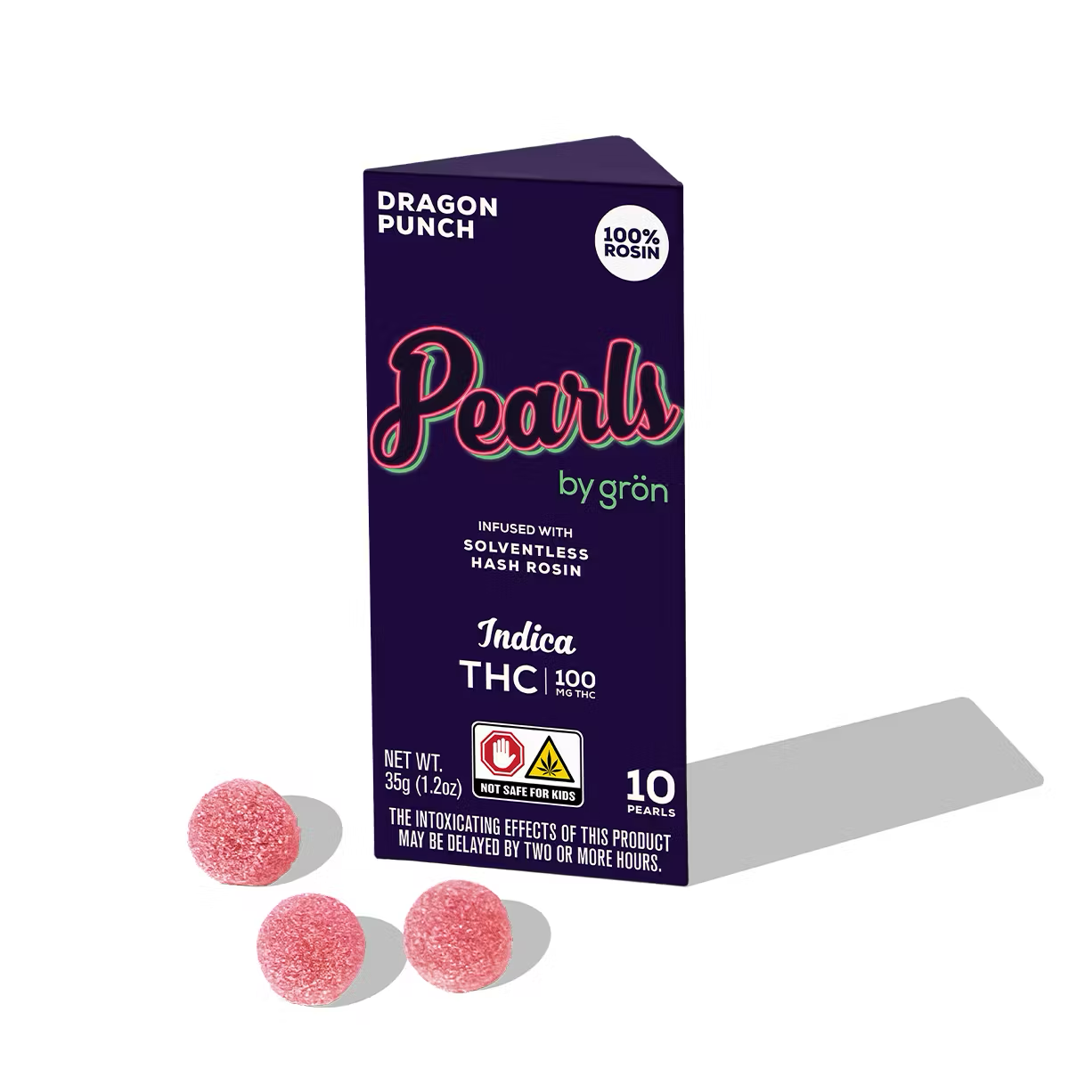 Photograph of product: Dragon Punch | Live Rosin Pearls 100mg