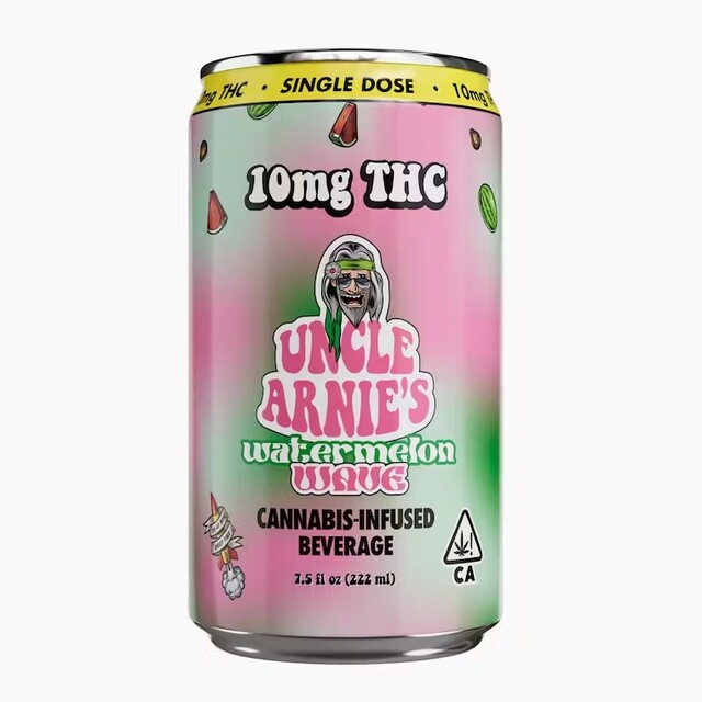 Photograph of product: WATERMELON WAVE SINGLE DOSE 10MG