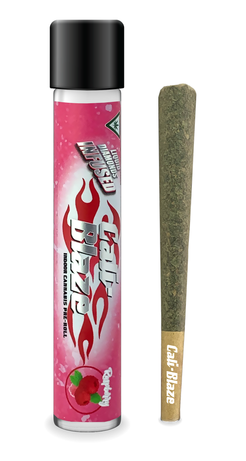 Photograph of product: Raspberry - Infused Pre-roll - 1.2g