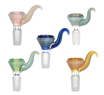 Photograph of product: Tentacle Glass Slide Bowl | 14mm Assorted