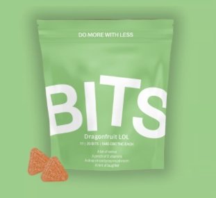 Photograph of product: Dragonfruit LOL 1:1 [5mg CBC :  5mg TH-oui] 20pk Oui'd Gummies || Bits