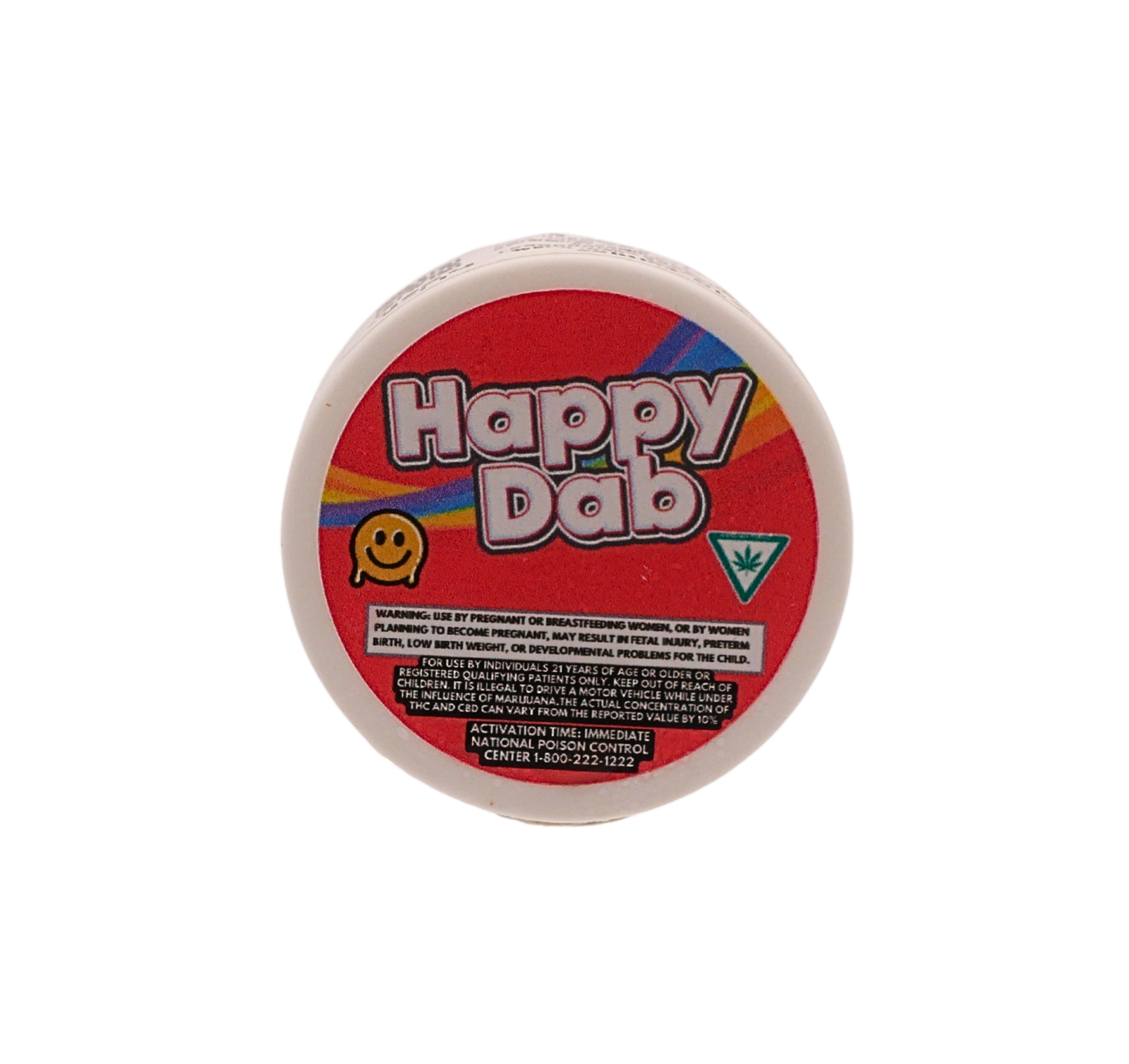 Photograph of product: HAPPY DAB | ZKITTLEZ | Oui'd | LIVE RESIN | 1G | REC