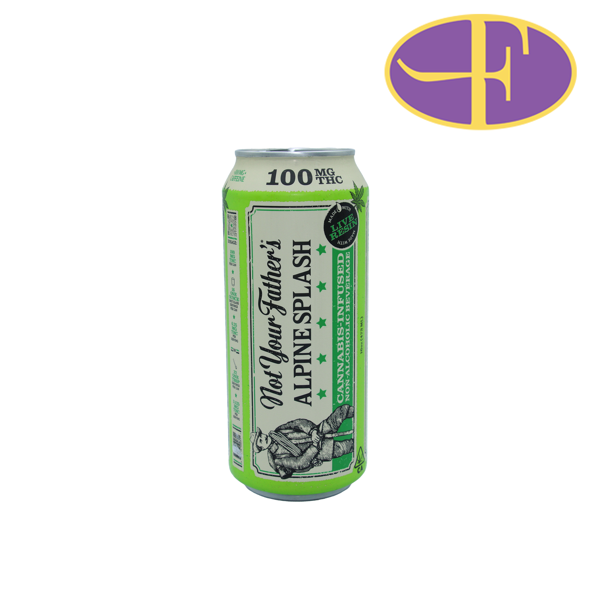 Photograph of product: Alpine Splash Soda