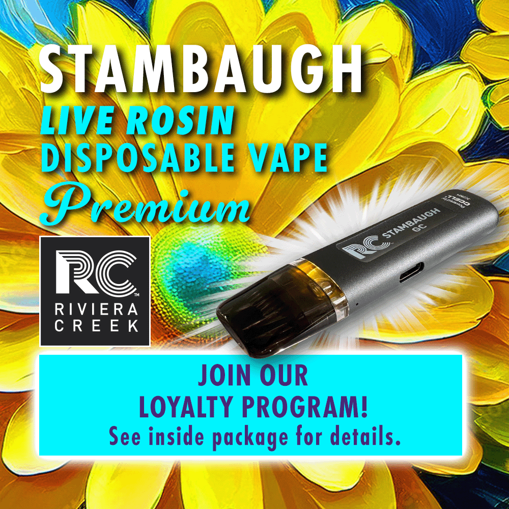 Photograph of product: Riviera Creek | Stambaugh GC Live Rosin Disposable